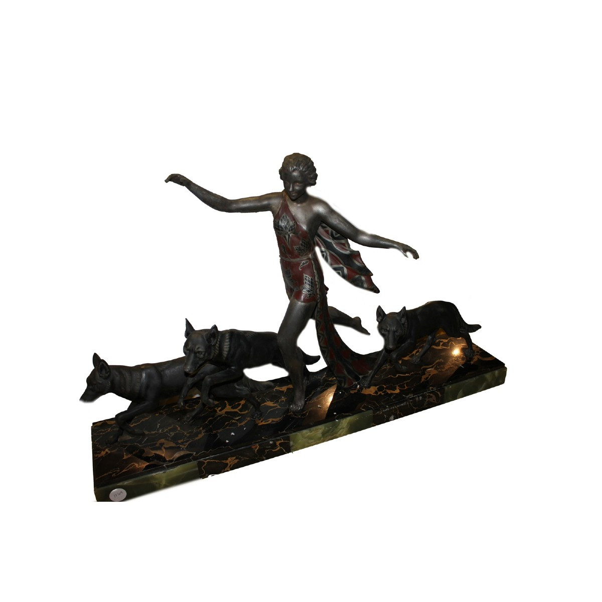 Grande Scultura Decò da Appoggio inizio XX secolo