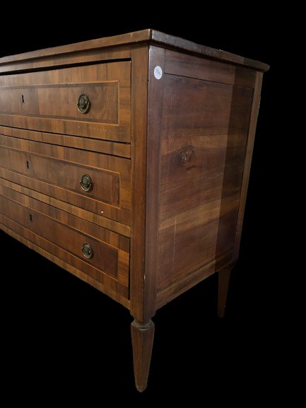 Cassettone Stile Luigi XVI Italiano di inizio 1800-photo-2