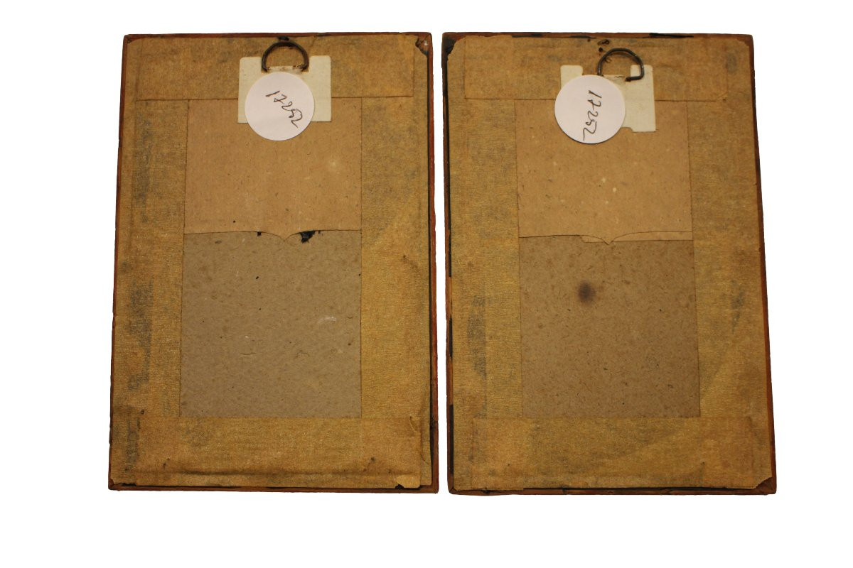 Coppia di sanguigne francesi con dame e bambini – Seconda metà XIX secolo-photo-4