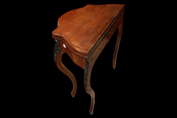 Tavolino da Gioco Consolle Luigi Filippo Francia XIX secolo-photo-4