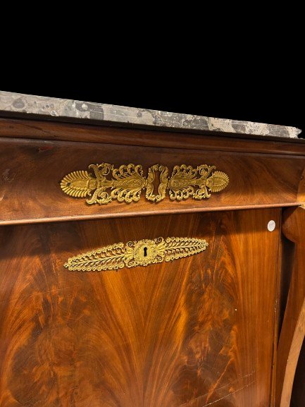 Prezioso Secretaire Francese Stile Impero del XIX secolo-photo-3