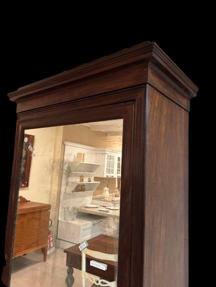 Armadio ad 1 anta a specchio Francese stile Direttorio-photo-2