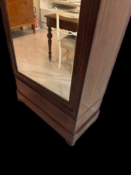 Armadio ad 1 anta a specchio Francese stile Direttorio-photo-3