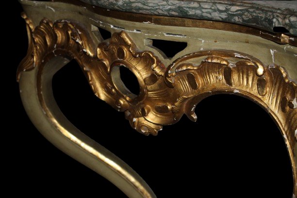 Consolle Francese stile Luigi XV di fine 700-photo-4