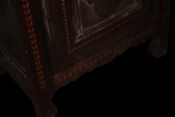 Stipo Francese di inizio 1800 Intarsiato-photo-4