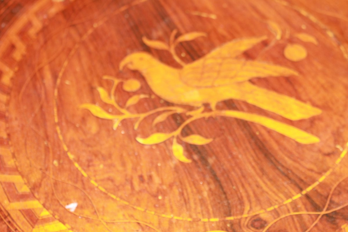 Tavolino Sorrentino Circolare XIX secolo-photo-2