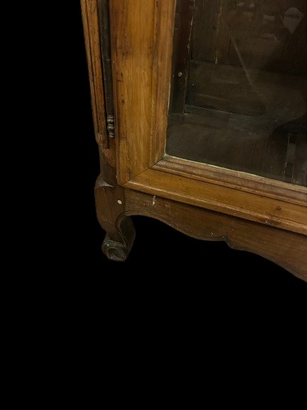 Libreria 3 porte Stile Provenzale in Legno di Rovere-photo-4