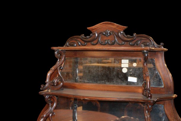 Credenzino Cabinet Francese di metà 1800 in Palissandro-photo-2