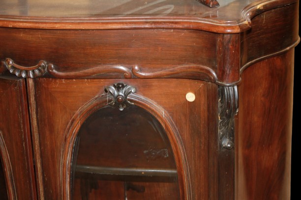 Credenzino Cabinet Francese di metà 1800 in Palissandro-photo-1