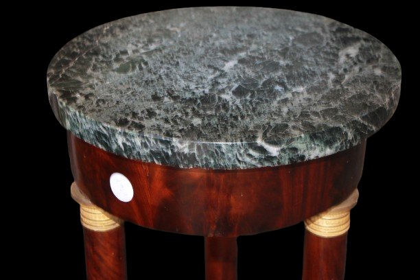 Tavolino porta-vasi (o torchère) in stile Impero del 1800-photo-2