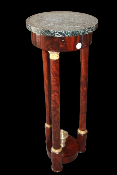 Tavolino porta-vasi (o torchère) in stile Impero del 1800-photo-4