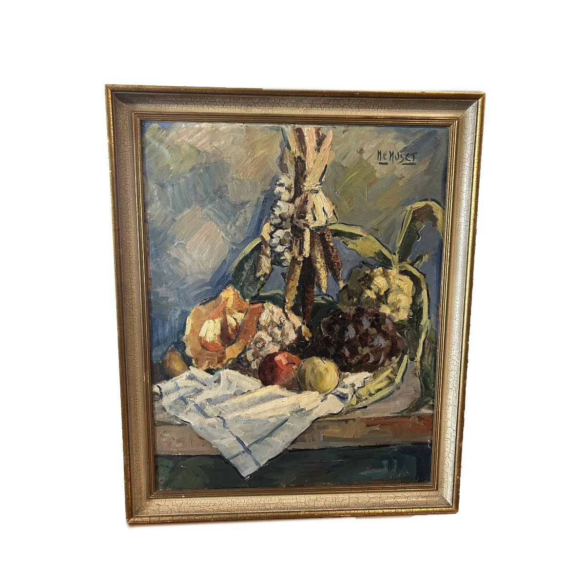 Olio su tela Natura Morta del XX secolo