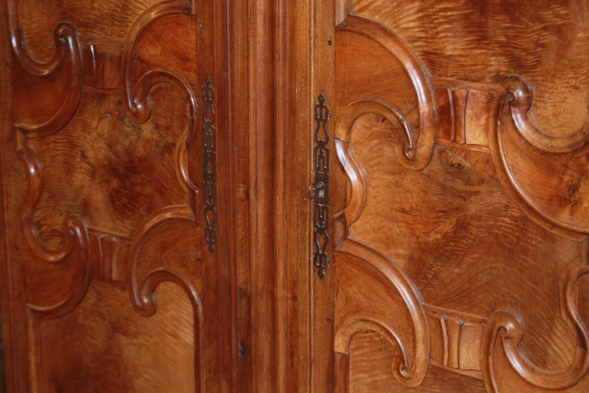 Grande Armadio Provenzale del 700 - Noce-photo-3