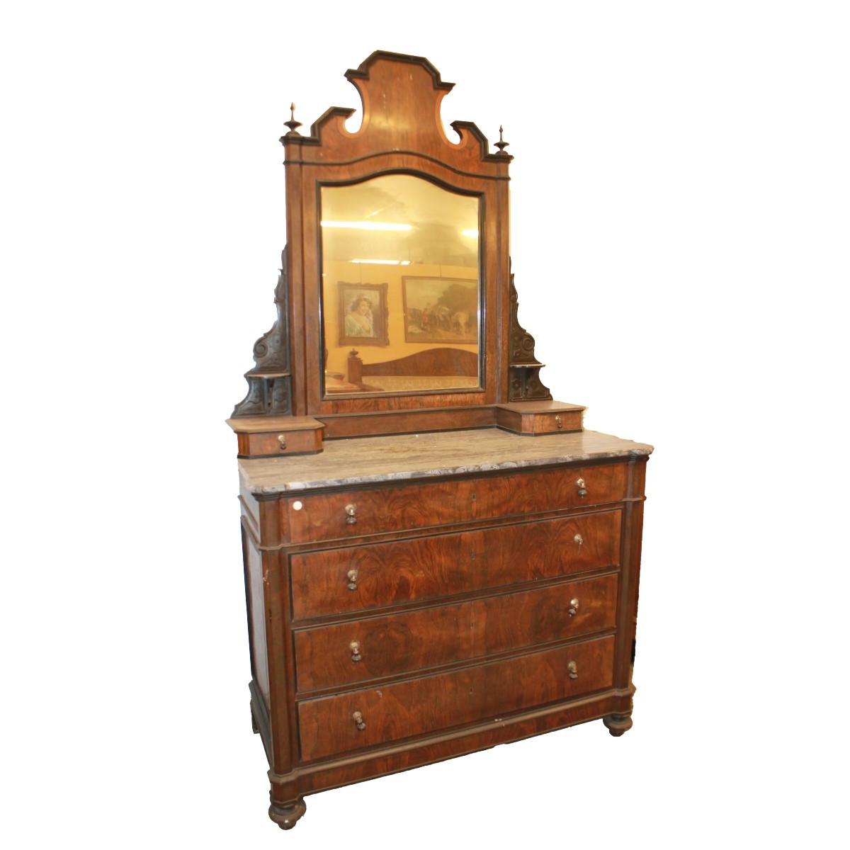 Comò e Comodini Genovesi fine 1800 in Palissandro