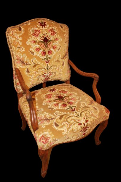 Coppia di Poltrone Seggioloni Francesi di metà 1800-photo-2