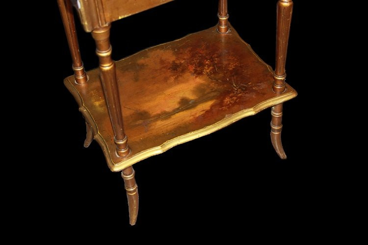 Toilette francese stile Vernis Martin della seconda metà del 1800-photo-4