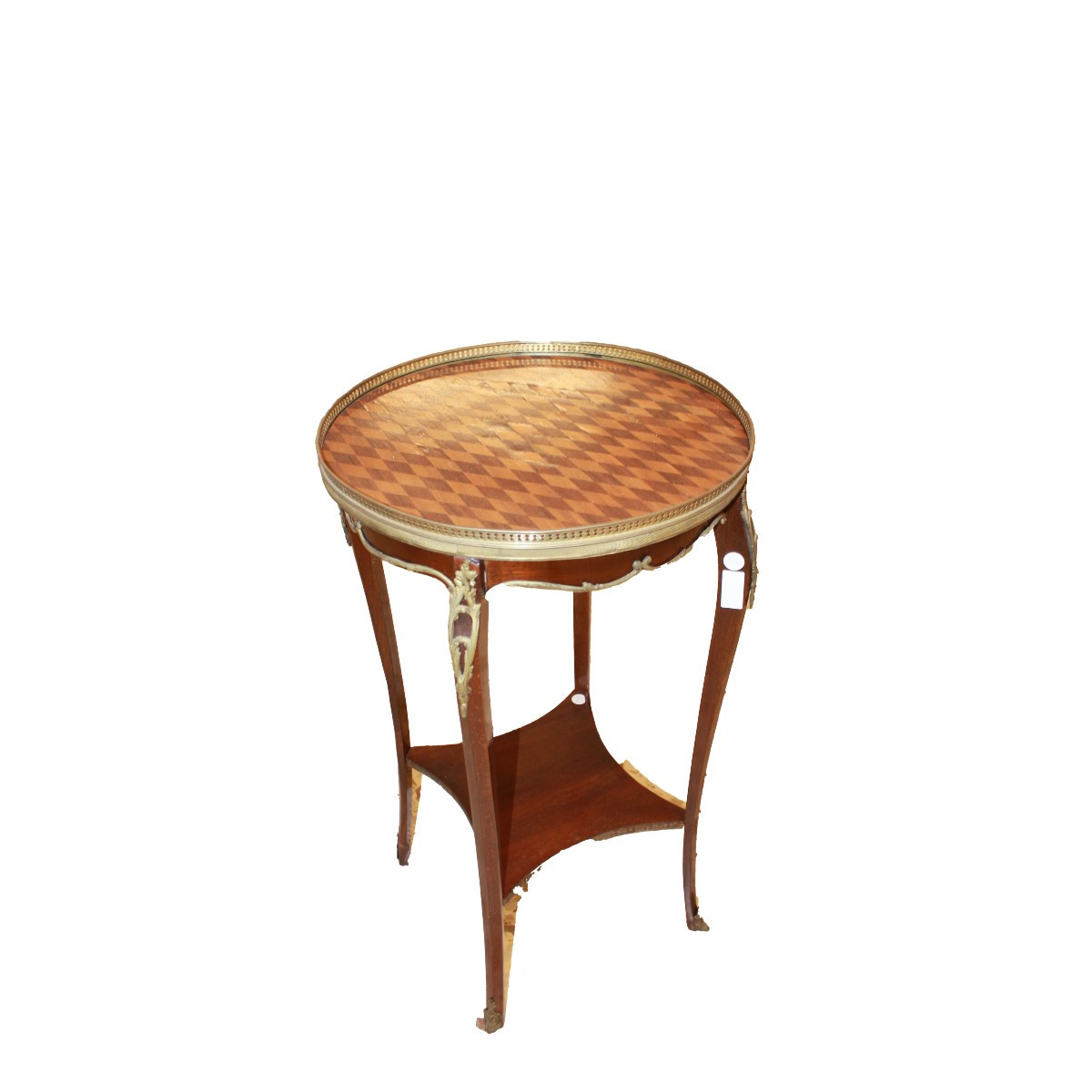 Tavolino Gueridons Francese del 1800 Stile Luigi XV