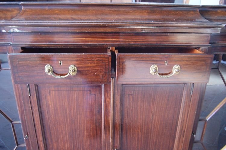 Vetrina inglese 4 porte Vittoriana-photo-3