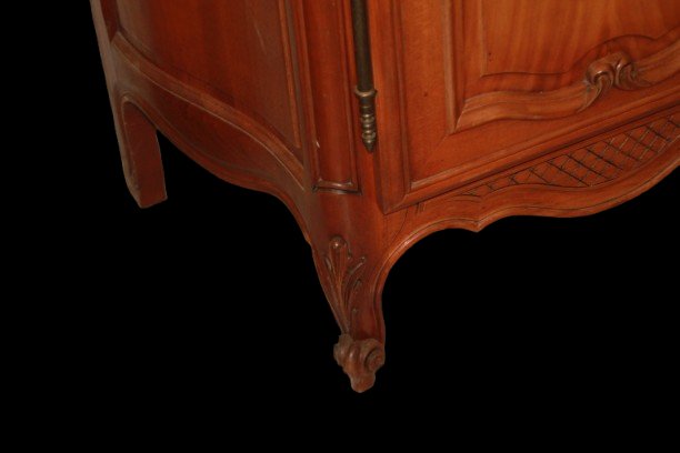 Grande credenza Provenzale in Legno di Ciliegio 4 Porte XX secolo-photo-4