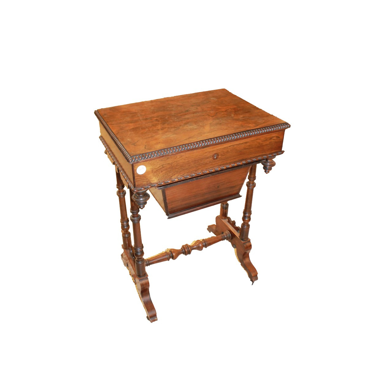 Toilette Stile Carlo X in Noce Fiammato XIX secolo
