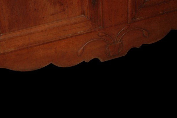 Grande Credenza Doppio Corpo a 4 Ante Stile Provenzale Francese-photo-1