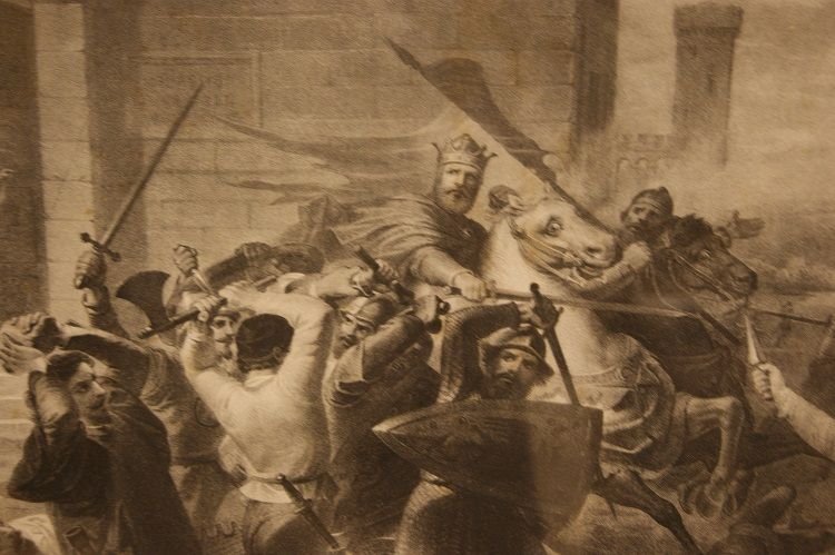 Stampa italiana "La cacciata di Federico Barbarossa da Alessandria"-photo-3