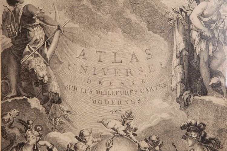 Stampa "Atlas Universel dressè sur les meilleures cartes modernes" Santini-photo-2