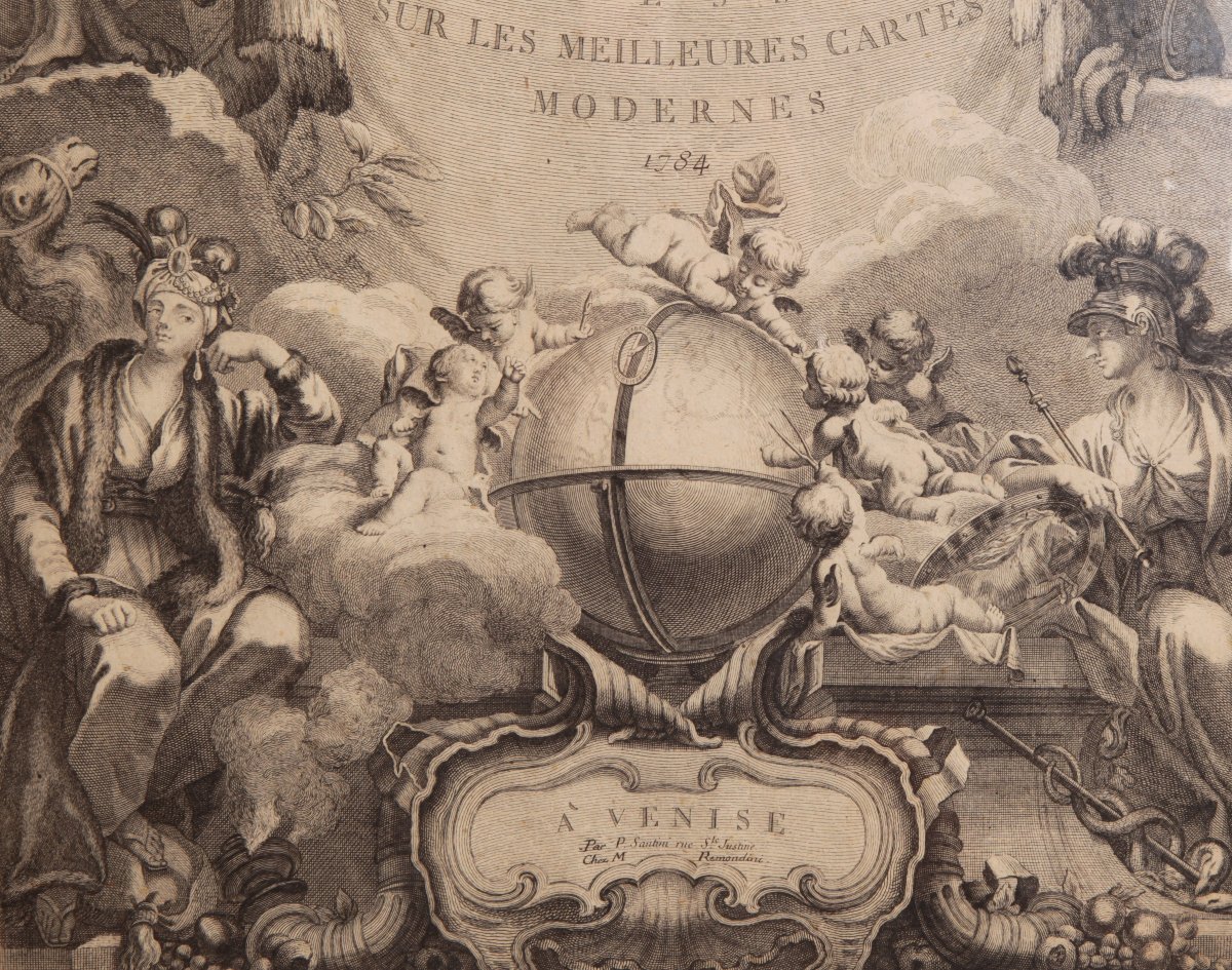 Stampa "Atlas Universel dressè sur les meilleures cartes modernes" Santini-photo-3