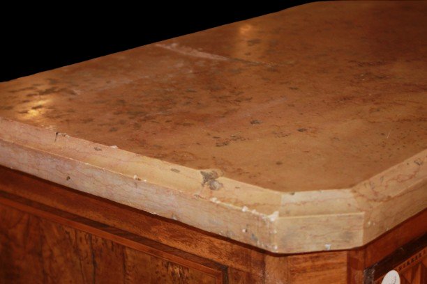 Grande Secretaire Francese di inizio 1800 Stile Luigi XVI-photo-2