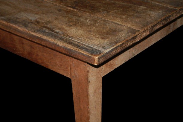 Tavolo rustico francese Stile Luigi XVI di fine 1700 inizio 1800-photo-2