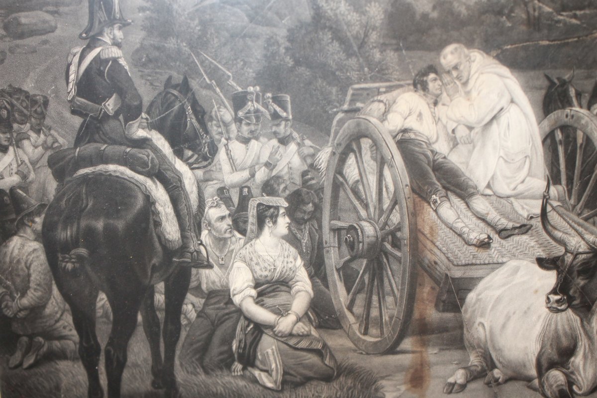 Stampa Francese del 1800 CONFESSION D'UN CHEF DE BRIGANDS ITALIENS.-photo-4