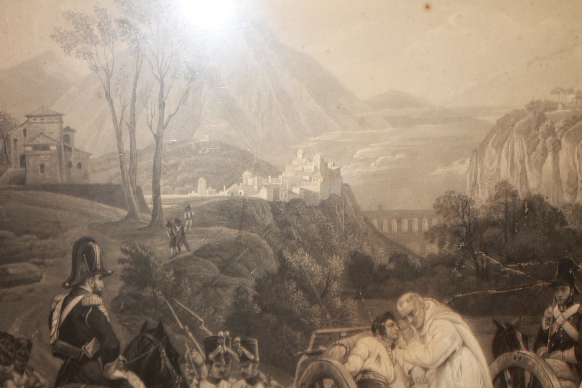 Stampa Francese del 1800 CONFESSION D'UN CHEF DE BRIGANDS ITALIENS.-photo-2