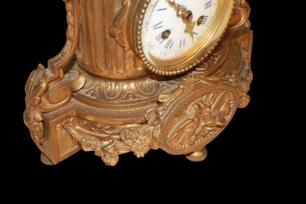 Orologio da tavolo francese dell'Ottocento dal gusto eclettico-photo-4