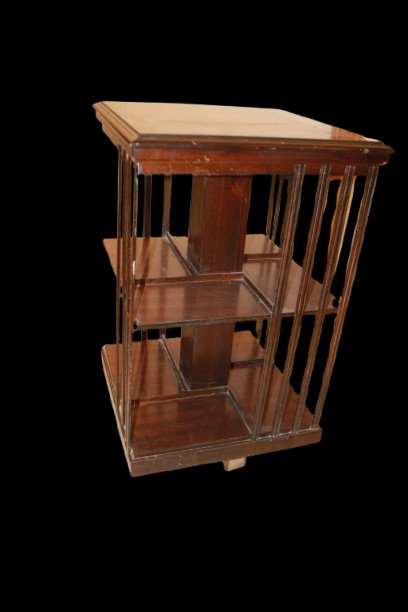 Libreria Girevole (Revolving Bookcase) – Stile Vittoriano-photo-4