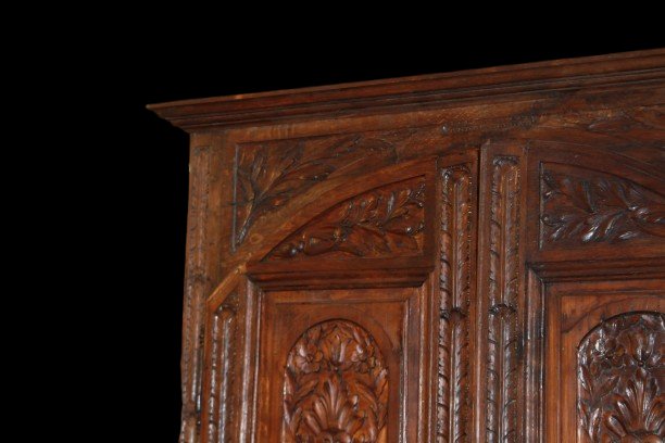 Credenza Francese Riccamente Intagliata XIX secolo-photo-2
