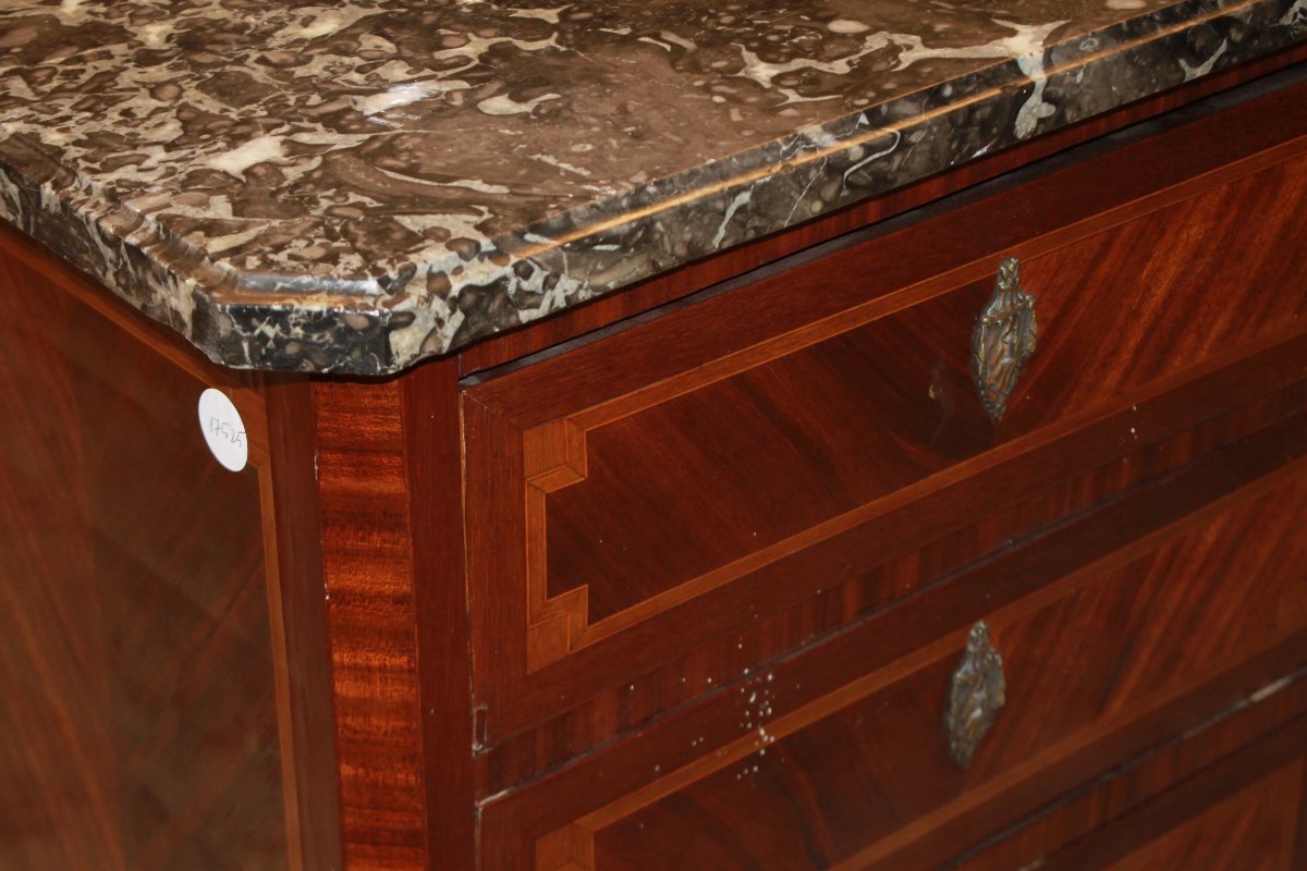 Comoncino francese in stile Transizione XIX secolo-photo-2
