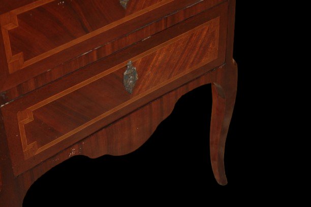 Comoncino francese in stile Transizione XIX secolo-photo-3