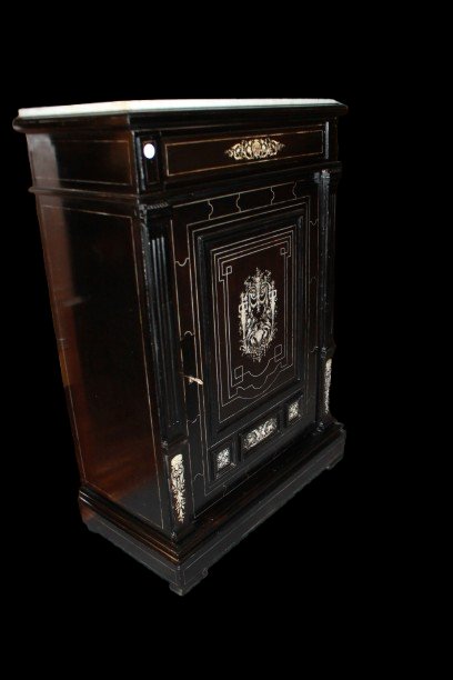 Elegante credenzino lombardo di inizio XIX secolo-photo-2