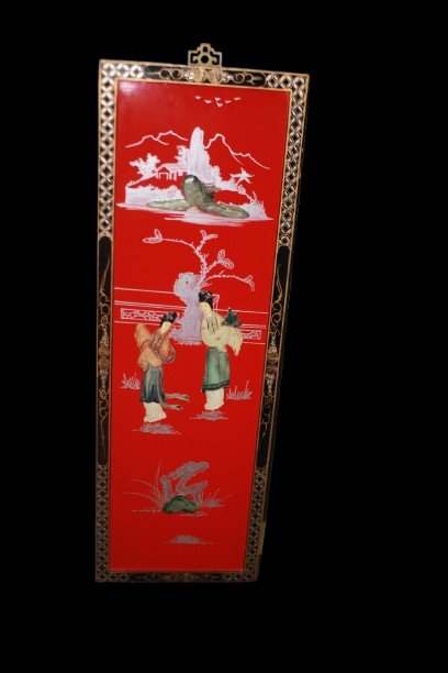 6 Pannelli cinesi decorativi – prima metà del XX secolo-photo-4