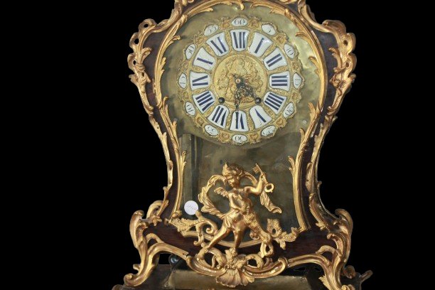 Orologio pensile francese stile Luigi XV – seconda metà del XVIII secolo-photo-3