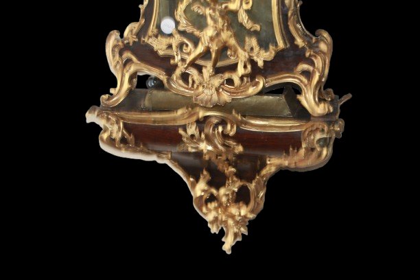 Orologio pensile francese stile Luigi XV – seconda metà del XVIII secolo-photo-4