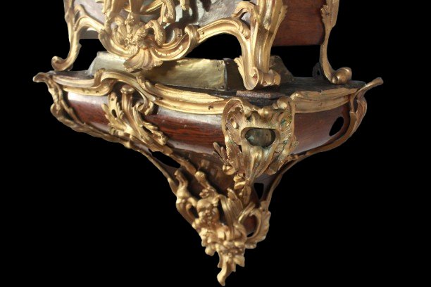 Orologio pensile francese stile Luigi XV – seconda metà del XVIII secolo-photo-4