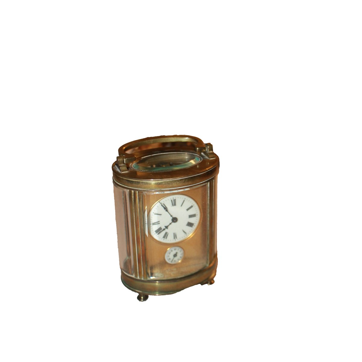 Elegante orologio da viaggio antico di fine ’800 Vittoriano