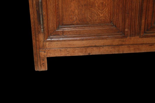 Armadio provenzale a due ante in rovere, fine XVIII secolo-photo-4