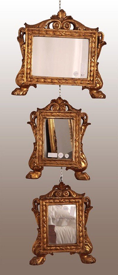  Miroirs Cartaglorie Ou Cantaglorie Italienne Des Années 1700