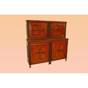 Credenza italiana doppio corpo