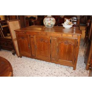 Credenza 3 porte con cassetti, francese della seconda metà 1700, stile Provenzale