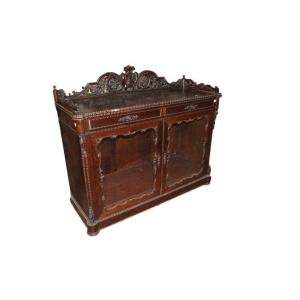 Bellissima credenza francese della prima metà del 1800, stile Luigi Filippo