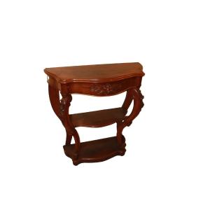 Piccola consolle Luigi Filippo in Legno di Mogano del XIX secolo
