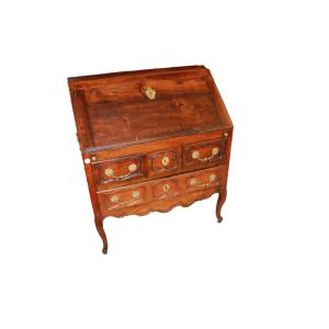 Ribaltina francese della seconda metà del 1700, stile Provenzale, in legno di noce